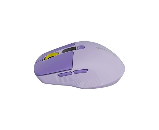 Мышка Canyon MW-26 LCD Silent Wireless/Bluetooth Violet (CNS-CMSW26V), изображение 3 Мышка Canyon MW-26 LCD Silent Wireless/Bluetooth Violet (CNS-CMSW26V), изображение 3