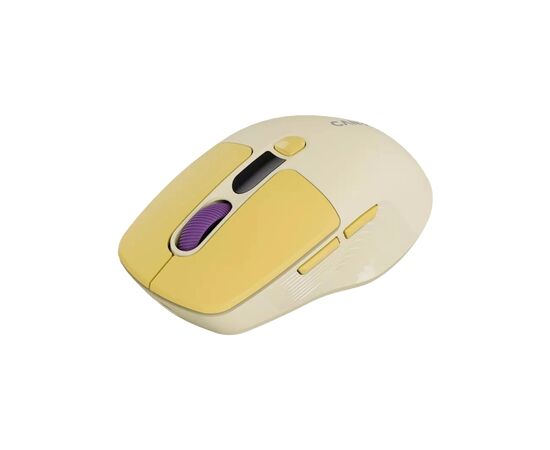 Мышка Canyon MW-26 LCD Silent Wireless/Bluetooth Yellow (CNS-CMSW26Y), изображение 2 Мышка Canyon MW-26 LCD Silent Wireless/Bluetooth Yellow (CNS-CMSW26Y), изображение 2