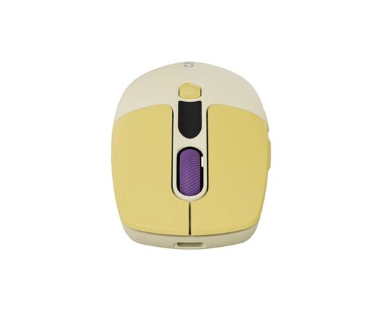Мышка Canyon MW-26 LCD Silent Wireless/Bluetooth Yellow (CNS-CMSW26Y), изображение 7 Мышка Canyon MW-26 LCD Silent Wireless/Bluetooth Yellow (CNS-CMSW26Y), изображение 7