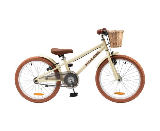 Детский велосипед Miqilong RM 20" бежевий (RBB-RM20-BEIGE), изображение 2 Детский велосипед Miqilong RM 20" бежевий (RBB-RM20-BEIGE), изображение 2