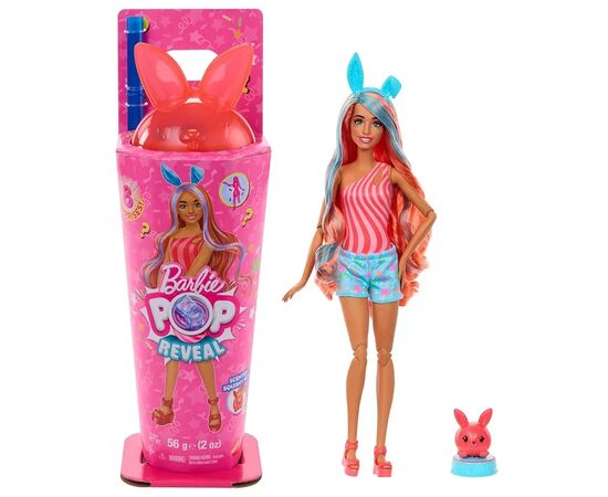 Кукла Barbie Pop Reveal Костюмированная вечеринка Кролик (JCN87)