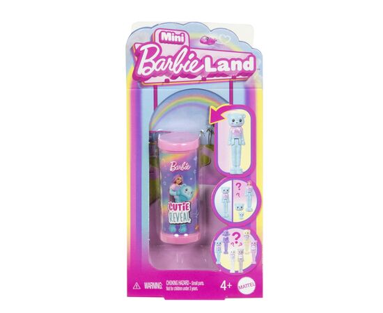 Лялька Barbie сюрприз Mini BarbieLand Cutie Reveal М'які та пухнасті (JCR15)