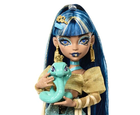 Кукла Monster High Монстро-классика новое поколение Клео (HXH74), изображение 3 Кукла Monster High Монстро-классика новое поколение Клео (HXH74), изображение 3