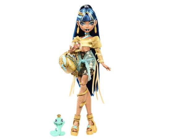 Лялька Monster High Монстро-класика нове покоління Клео (HXH74)