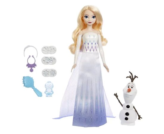 Кукла Disney Frozen Эльза и Олаф Лепим снежки (HYH10), изображение 2 Кукла Disney Frozen Эльза и Олаф Лепим снежки (HYH10), изображение 2