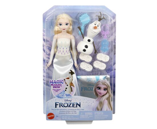 Кукла Disney Frozen Эльза и Олаф Лепим снежки (HYH10), изображение 6 Кукла Disney Frozen Эльза и Олаф Лепим снежки (HYH10), изображение 6