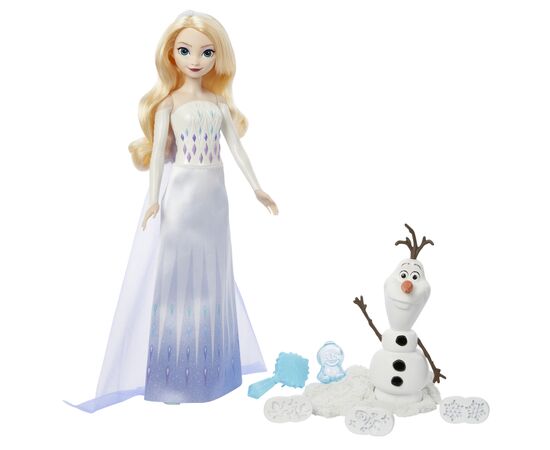 Кукла Disney Frozen Эльза и Олаф Лепим снежки (HYH10)