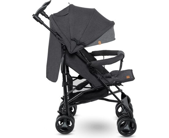 Коляска Lionelo Irma Black/Dark Grey (LO-IRMA BLACK), изображение 4 Коляска Lionelo Irma Black/Dark Grey (LO-IRMA BLACK), изображение 4