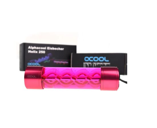 Резервуар для СРО Alphacool HELIX RED 250MM (15300), зображення 8 Резервуар для СРО Alphacool HELIX RED 250MM (15300), зображення 8