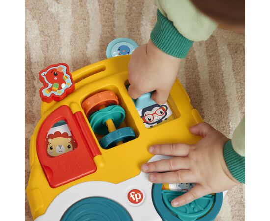 Развивающая игрушка Fisher-Price Веселые животные Дерево (HXK32), изображение 6 Развивающая игрушка Fisher-Price Веселые животные Дерево (HXK32), изображение 6