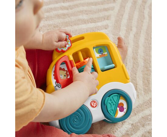 Развивающая игрушка Fisher-Price Веселые животные Дерево (HXK32), изображение 7 Развивающая игрушка Fisher-Price Веселые животные Дерево (HXK32), изображение 7