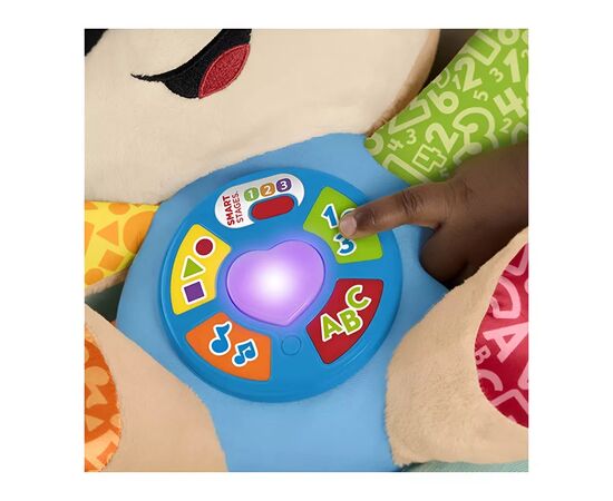 Развивающая игрушка Fisher-Price Smart Stages Умный щенок многоязычный (JFD23), изображение 3 Развивающая игрушка Fisher-Price Smart Stages Умный щенок многоязычный (JFD23), изображение 3