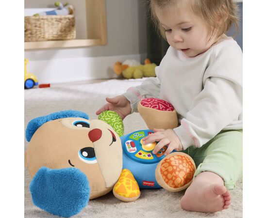 Развивающая игрушка Fisher-Price Smart Stages Умный щенок многоязычный (JFD23), изображение 4 Развивающая игрушка Fisher-Price Smart Stages Умный щенок многоязычный (JFD23), изображение 4