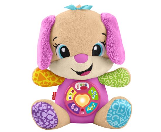 Развивающая игрушка Fisher-Price Smart Stages Сестричка умного щенка многоязычная (JFD32), изображение 2 Развивающая игрушка Fisher-Price Smart Stages Сестричка умного щенка многоязычная (JFD32), изображение 2