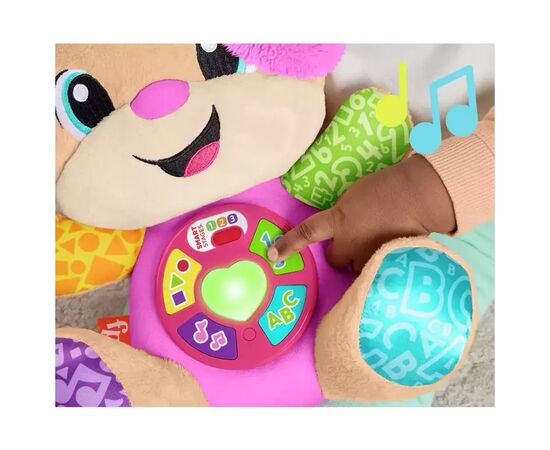 Развивающая игрушка Fisher-Price Smart Stages Сестричка умного щенка многоязычная (JFD32), изображение 5 Развивающая игрушка Fisher-Price Smart Stages Сестричка умного щенка многоязычная (JFD32), изображение 5