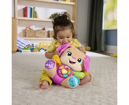 Развивающая игрушка Fisher-Price Smart Stages Сестричка умного щенка многоязычная (JFD32), изображение 7 Развивающая игрушка Fisher-Price Smart Stages Сестричка умного щенка многоязычная (JFD32), изображение 7