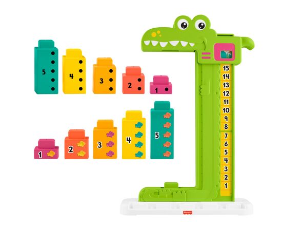Развивающая игрушка Fisher-Price Учимся вместе Яркий аллигатор (JCT13)