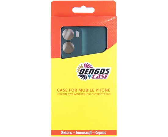 Чохол до мобільного телефона Dengos Motorola G05 Soft + glass (Green) (DG-KM-148), зображення 4