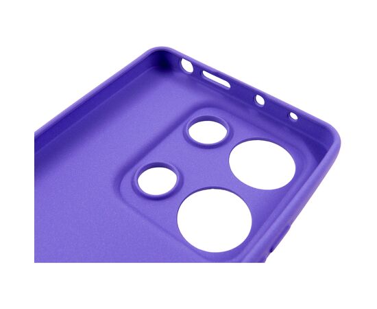 Чохол до мобільного телефона Dengos Carbon Xiaomi Redmi Note 14S (Purple) (DG-TPU-CRBN-228), зображення 4