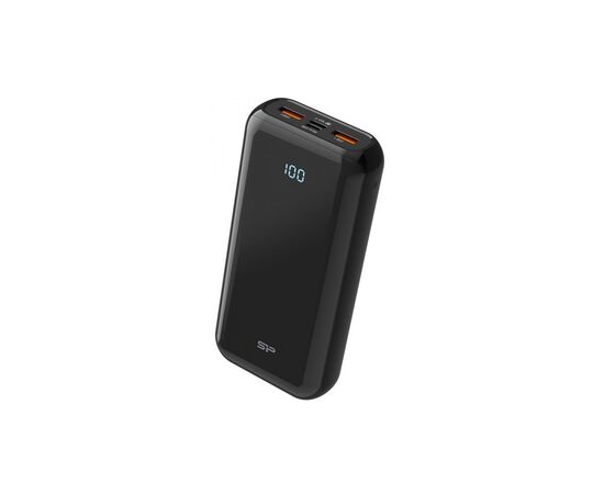Батарея универсальная Silicon Power QS28 20000mAh PD/18W, QC3.0, Type-C, Micro-USB, 2*USB-A, bla (SP20KMAPBKQS280K), изображение 2 Батарея универсальная Silicon Power QS28 20000mAh PD/18W, QC3.0, Type-C, Micro-USB, 2*USB-A, bla (SP20KMAPBKQS280K), изображение 2
