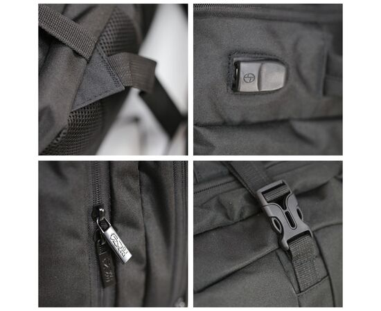 Рюкзак туристический NikiBo Nomad 22л чорний (30012105-01), изображение 4 Рюкзак туристический NikiBo Nomad 22л чорний (30012105-01), изображение 4