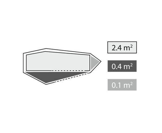 Палатка Robens Cress 1 Pro (130397) (931595), изображение 9 Палатка Robens Cress 1 Pro (130397) (931595), изображение 9