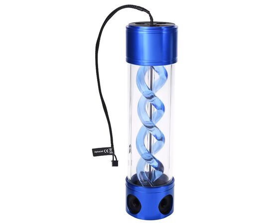 Резервуар для СЖО Alphacool HELIX BLUE 250MM (15304), изображение 2 Резервуар для СЖО Alphacool HELIX BLUE 250MM (15304), изображение 2