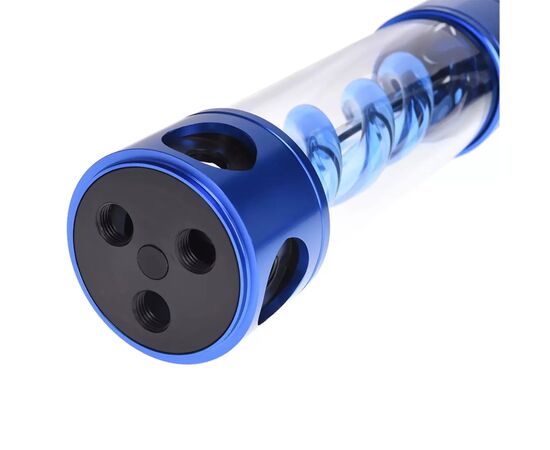 Резервуар для СЖО Alphacool HELIX BLUE 250MM (15304), изображение 3 Резервуар для СЖО Alphacool HELIX BLUE 250MM (15304), изображение 3