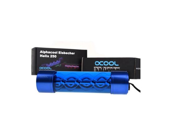Резервуар для СЖО Alphacool HELIX BLUE 250MM (15304), изображение 8 Резервуар для СЖО Alphacool HELIX BLUE 250MM (15304), изображение 8