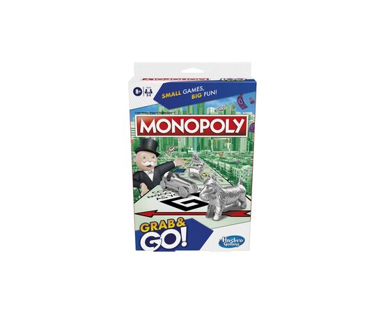 Настольная игра Hasbro дорожная Монополия настольная (F8256), изображение 3