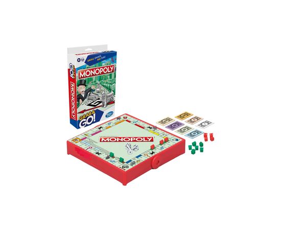 Настільна гра Hasbro дорожня Монополія (F8256)