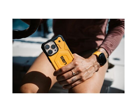 Чехол для мобильного телефона UAG iPhone 16 Pro Max Pathfinder Magsafe Heritage Yellow (114469118282), изображение 8
