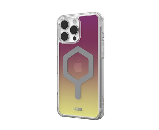 Чохол до мобільного телефона UAG iPhone 16 Pro Max Plyo Magsafe LE Maroon/Yellow Ombre (114481114780), зображення 2 Чохол до мобільного телефона UAG iPhone 16 Pro Max Plyo Magsafe LE Maroon/Yellow Ombre (114481114780), зображення 2