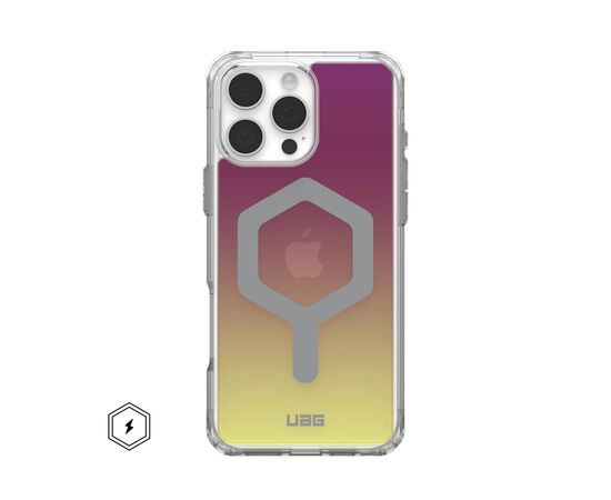 Чохол до мобільного телефона UAG iPhone 16 Pro Max Plyo Magsafe LE Maroon/Yellow Ombre (114481114780)