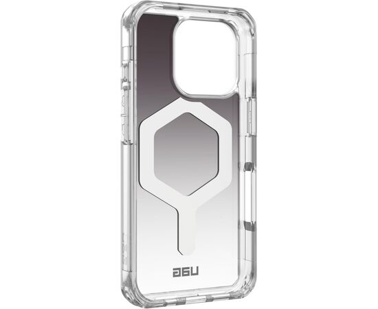 Чехол для мобильного телефона UAG iPhone 16 Pro Plyo Magsafe LE Black/Clear Ombre (11448011404G), изображение 4