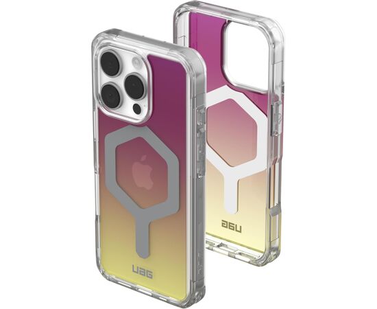 Чохол до мобільного телефона UAG iPhone 16 Pro Plyo Magsafe LE Maroon/Yellow Ombre (114480114780), зображення 3 Чохол до мобільного телефона UAG iPhone 16 Pro Plyo Magsafe LE Maroon/Yellow Ombre (114480114780), зображення 3