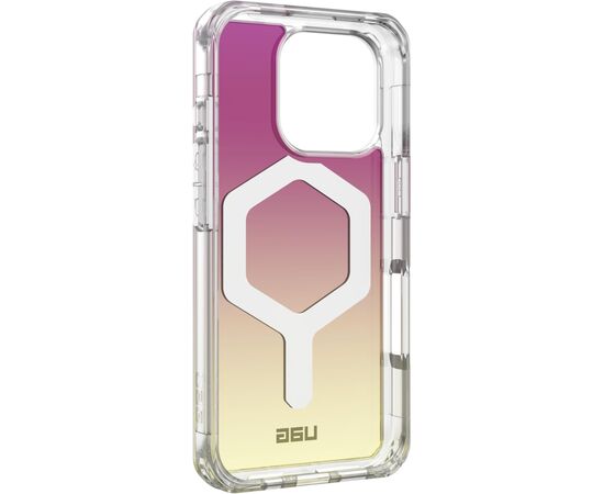 Чохол до мобільного телефона UAG iPhone 16 Pro Plyo Magsafe LE Maroon/Yellow Ombre (114480114780), зображення 5 Чохол до мобільного телефона UAG iPhone 16 Pro Plyo Magsafe LE Maroon/Yellow Ombre (114480114780), зображення 5