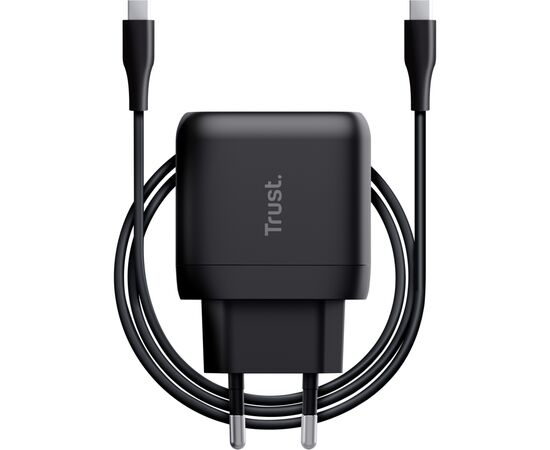 Зарядное устройство Trust Maxo 45W USB-C PD black (24816_TRUST), изображение 6 Зарядное устройство Trust Maxo 45W USB-C PD black (24816_TRUST), изображение 6