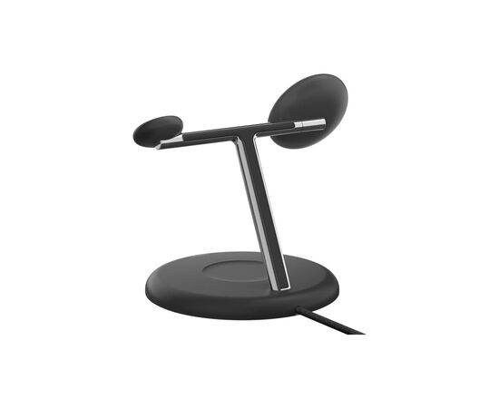 Зарядное устройство Belkin 3in1 Magnetic Adjustable Pad Qi2 15W Black (WIZ023VFBK), изображение 4 Зарядное устройство Belkin 3in1 Magnetic Adjustable Pad Qi2 15W Black (WIZ023VFBK), изображение 4