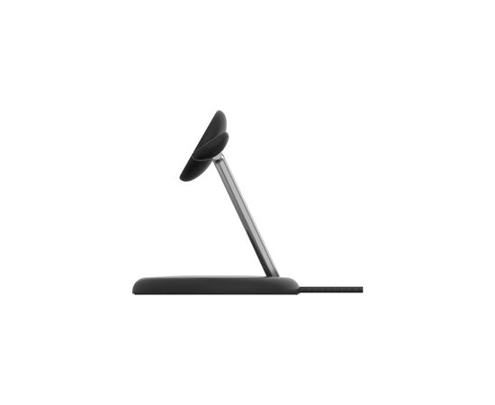 Зарядное устройство Belkin 3in1 Magnetic Adjustable Pad Qi2 15W Black (WIZ023VFBK), изображение 5 Зарядное устройство Belkin 3in1 Magnetic Adjustable Pad Qi2 15W Black (WIZ023VFBK), изображение 5