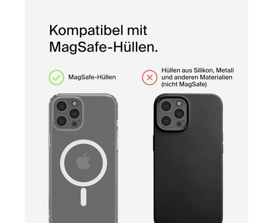 Зарядное устройство Belkin 3in1 Magnetic Pad Qi2 15W White (WIZ032KQWH), изображение 8 Зарядное устройство Belkin 3in1 Magnetic Pad Qi2 15W White (WIZ032KQWH), изображение 8