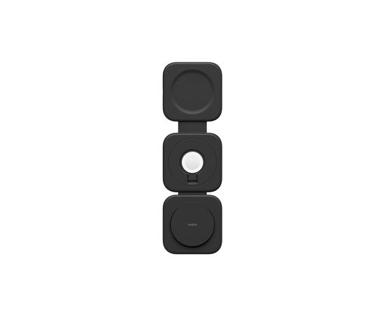 Зарядное устройство Belkin 3in1 Travel Pad Wireless Qi2 15W Black (WIZ024HQBK), изображение 4 Зарядное устройство Belkin 3in1 Travel Pad Wireless Qi2 15W Black (WIZ024HQBK), изображение 4