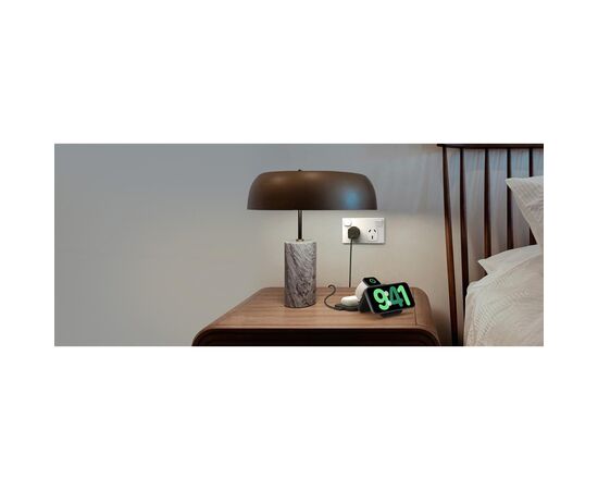 Зарядное устройство Belkin 3in1 Travel Pad Wireless Qi2 15W Black (WIZ024VFBK), изображение 2 Зарядное устройство Belkin 3in1 Travel Pad Wireless Qi2 15W Black (WIZ024VFBK), изображение 2