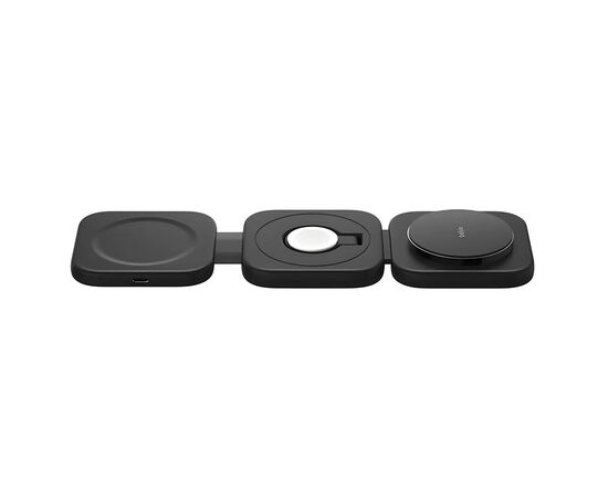 Зарядное устройство Belkin 3in1 Travel Pad Wireless Qi2 15W Black (WIZ024VFBK)