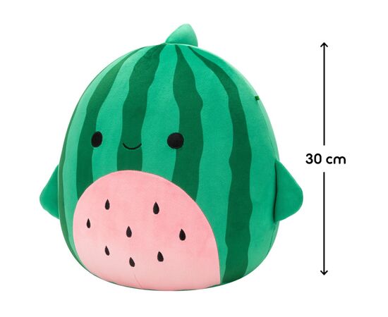 Мягкая игрушка Squishmallows Кот-арбуз Кристофер 30 см (SQCR07967), изображение 2 Мягкая игрушка Squishmallows Кот-арбуз Кристофер 30 см (SQCR07967), изображение 2