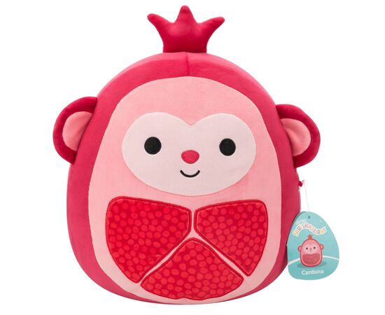 Мягкая игрушка Squishmallows Обезьяна-гранат Кардона 30 см (SQCR07970), изображение 7 Мягкая игрушка Squishmallows Обезьяна-гранат Кардона 30 см (SQCR07970), изображение 7