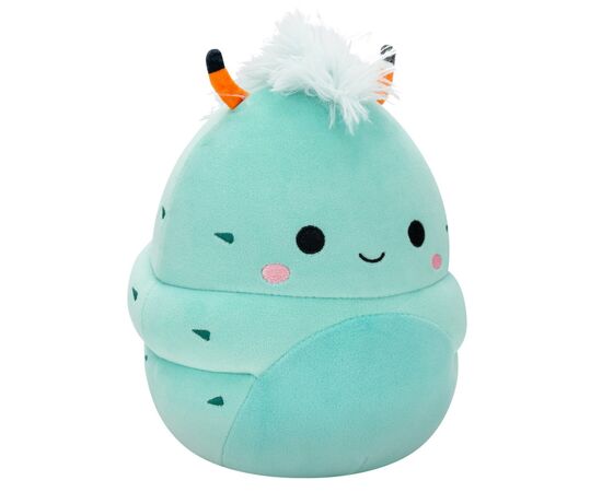 Мягкая игрушка Squishmallows Рогатая гусеница Ольти 19 см (SQCR07941), изображение 6