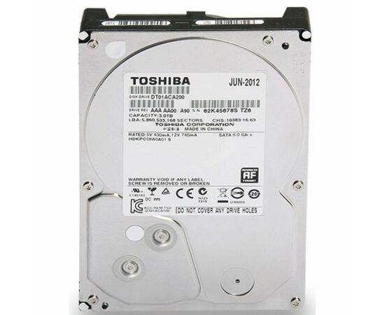 Жорсткий диск 3.5" 2TB Toshiba (DT01ACA200)