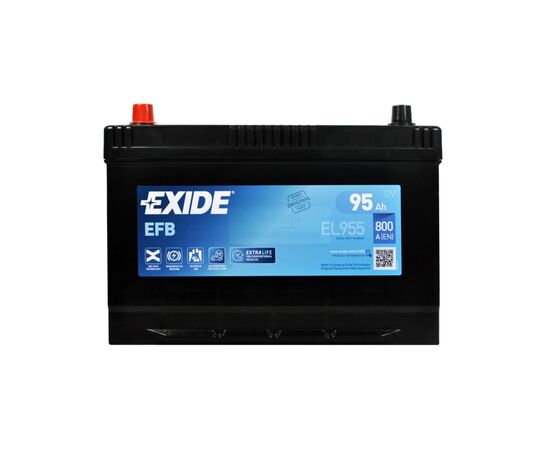 Акумулятор автомобільний EXIDE START-STOP EFB 95A (EL955)