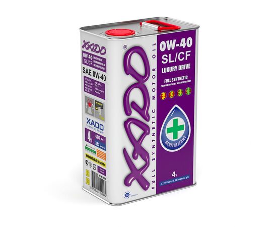 Моторна олива Xado 0W-40 SL/CF  (ж/б 4 л) (XA 20202)